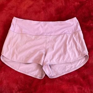 Purple ‘speed up’ Lululemon shorts